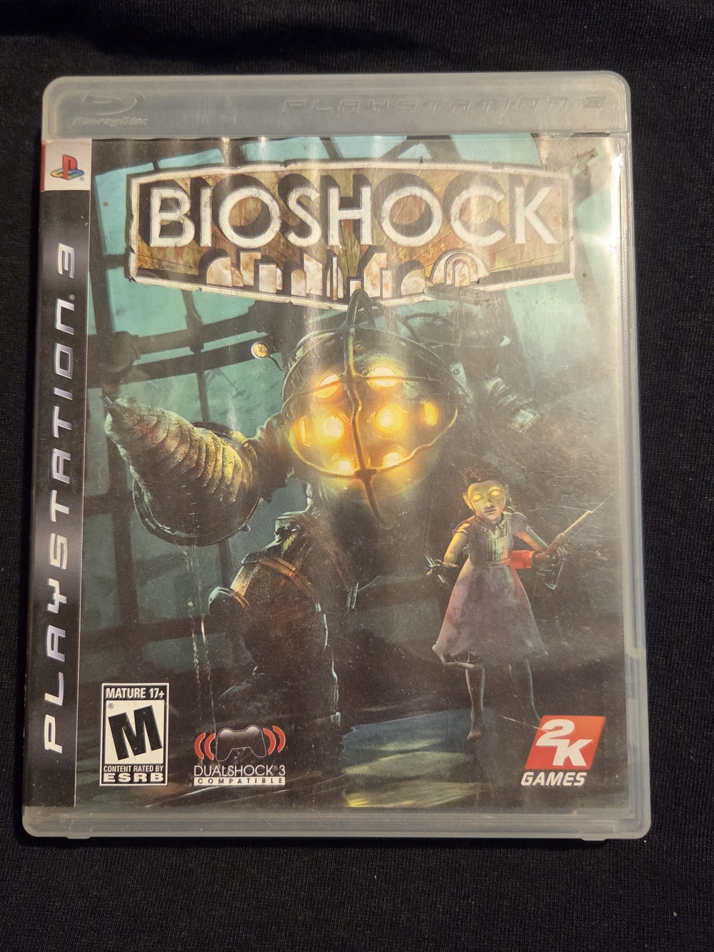 BioShock (PlayStation 3) - , Black/Teal Cover